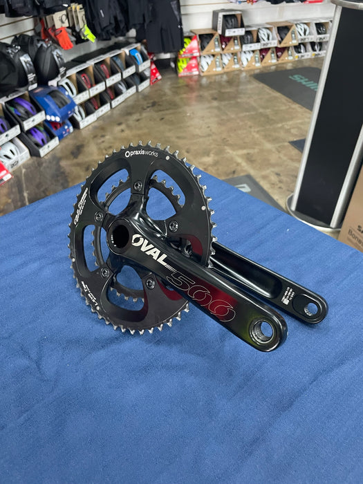 Oval Concepts 500 Praxis 30/28mm Spindle 50/34T 175mm Crankset Used