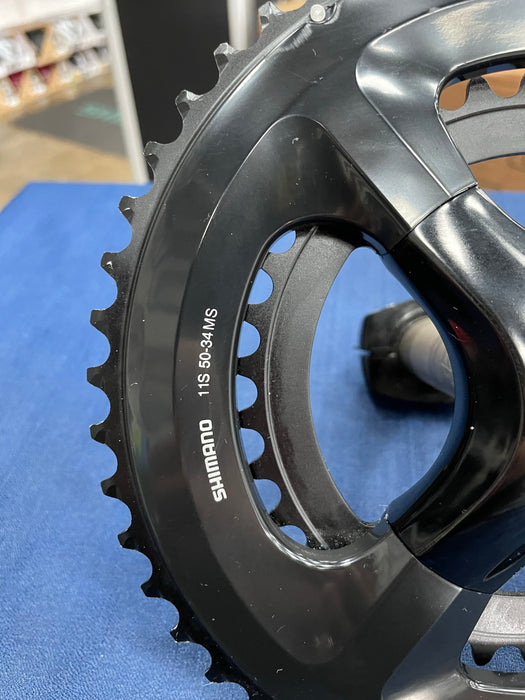 Take Off Shimano FC-RS510 50/34T 175mm CRANKSET Used