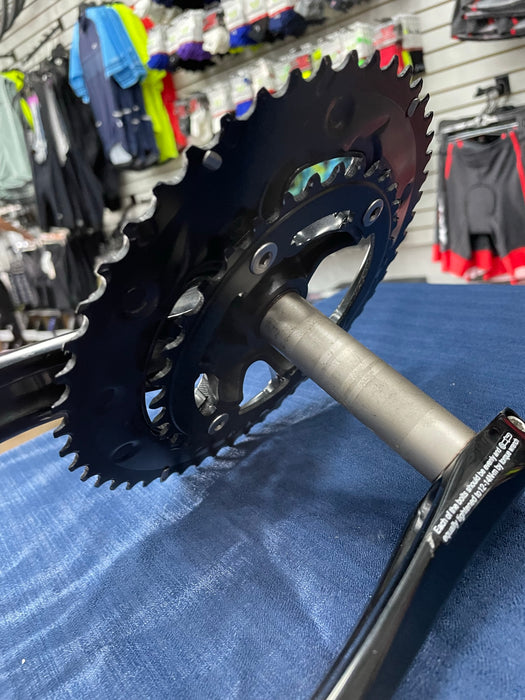 Take Off Shimano FC-RS510 50/34T 175mm CRANKSET Used