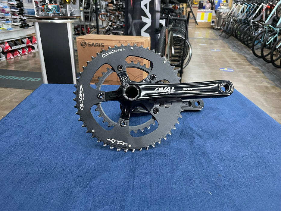 Oval Concepts 300 Praxis GXP 50/34T 170mm Crankset USED