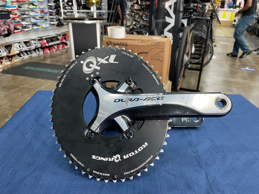 SHIMANO Dura Ace FC-9000 Q Ring CRANKSET 11s 53-38T 172.5