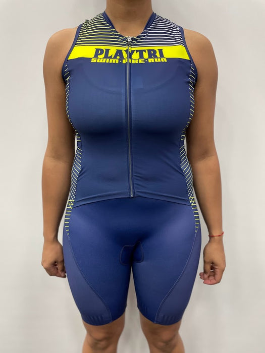 Playtri Women's Sleeveless Tri Suit
