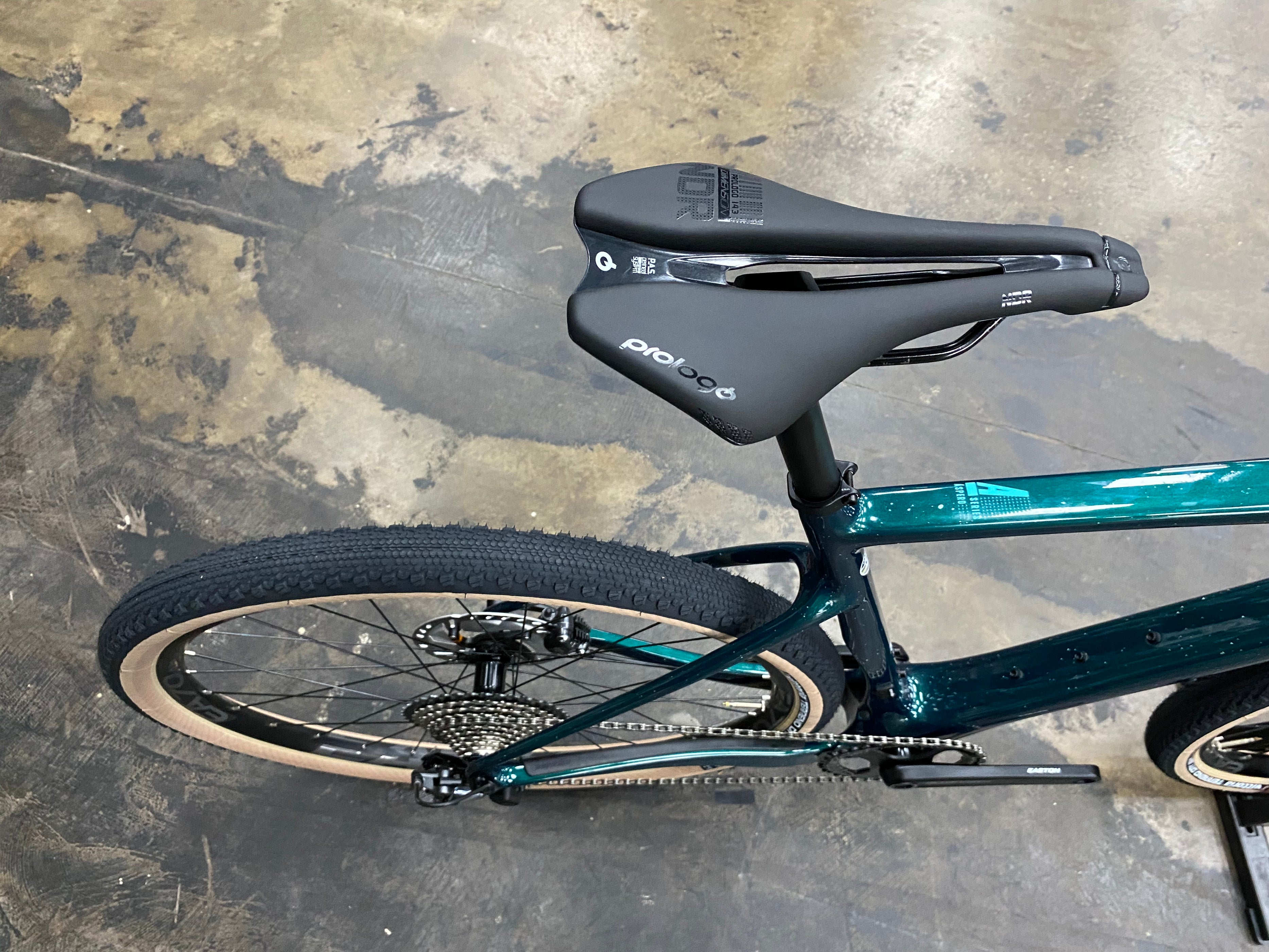 Cervelo Aspero GRX 1 - Drop Post - Teal 2021 — Playtri