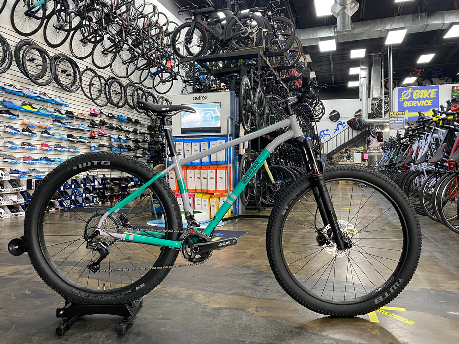 Breezer Bikes Lightning Pro 27+ SLX 11 Speed - Gray/Turquoise 2020