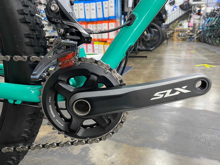 Breezer Bikes Lightning Pro 27+ SLX 11 Speed - Gray/Turquoise 2020