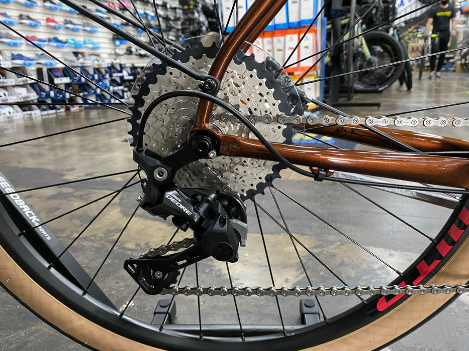 Breezer Bikes Doppler Cafe+ Shimano Deore 10 Speed - Metallic Brown 2022