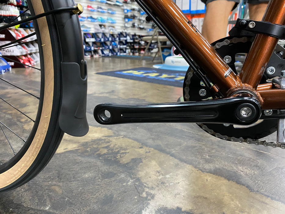 Breezer Bikes Doppler Cafe+ Shimano Deore 10 Speed - Metallic Brown 2022