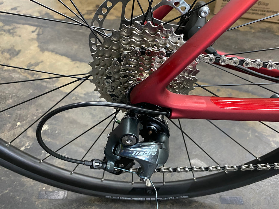 Scott Addict 30 Disc Shimano Tiagra 10 Speed Red 2021 — Playtri