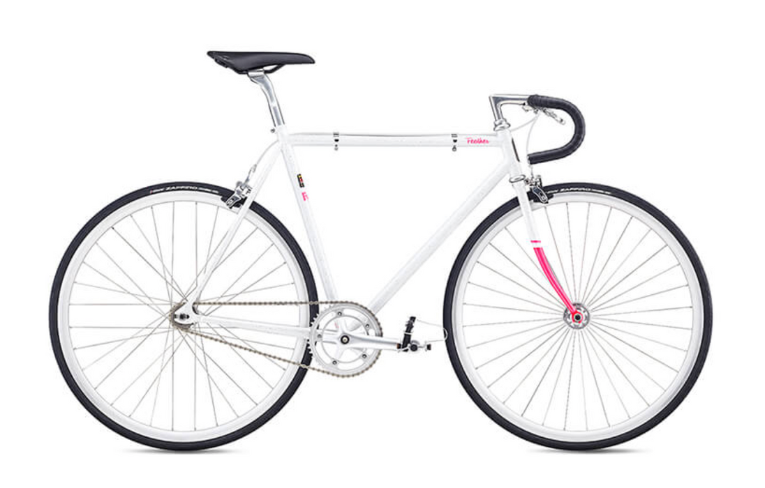 Fuji Feather Track Bike - White Gold Flake 2020