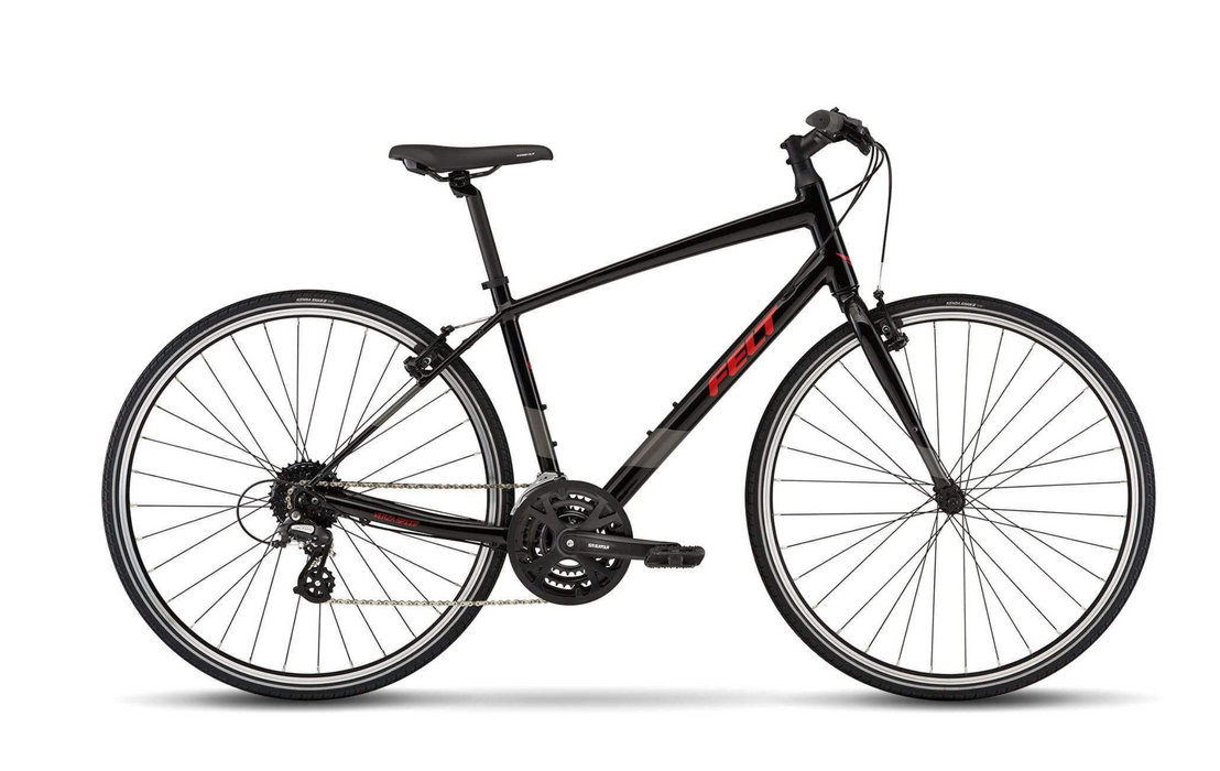 Felt Verza Speed 50 Shimano - Black / Red — Playtri Felt Verza Speed 50 Shimano - Black / Red — Playtri