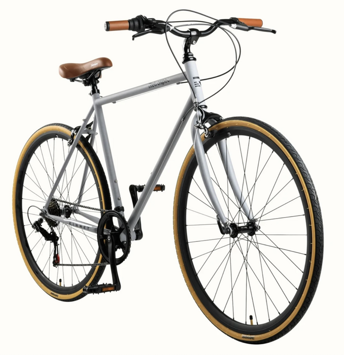 Retrospec Kinney City Bike 7 Speed Shimano Tourney Matte Gunmetal 2021