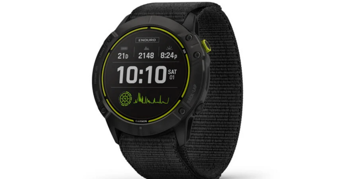 Garmin Enduro Solar GPS Multisport Smartwatch - Black — Playtri Garmin Enduro Solar GPS Multisport Smartwatch - Black — Playtri