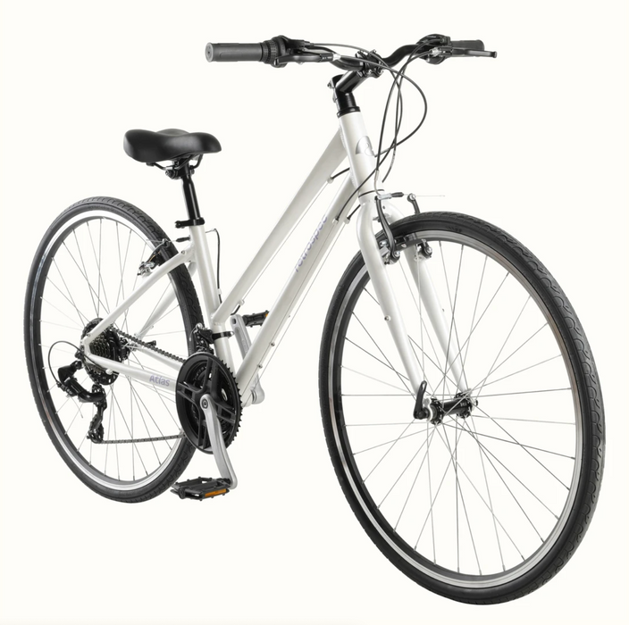 White comfort bike deals