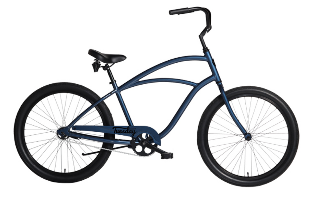 Tuesday Cycles August 1 26" Cruiser - Pearl Blue 2021