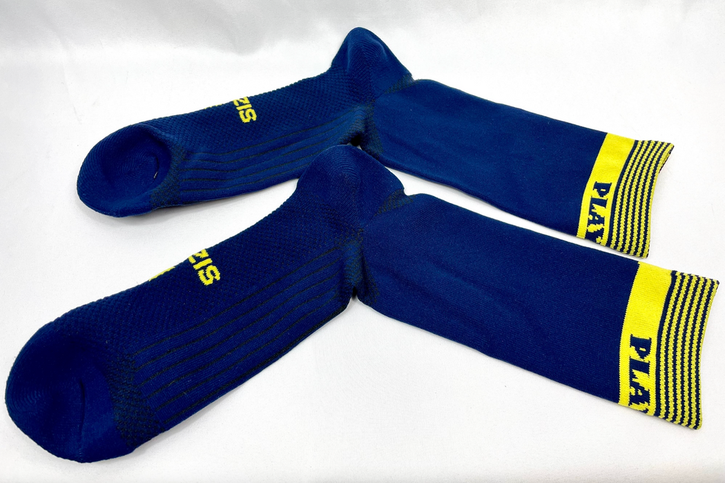 Playtri Cycling Socks (Unisex) - Navy