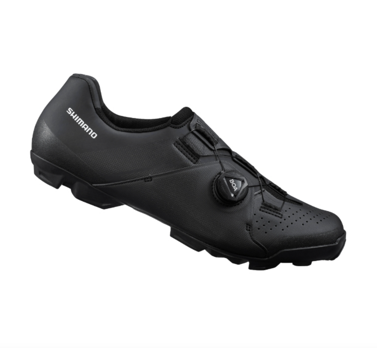 Shimano Men's XC3 Mountain Bike Shoe WIDE - Black — Playtri Shimano Men's XC3 Mountain Bike Shoe WIDE - Black — Playtri
