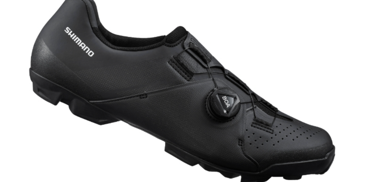 Shimano Men's XC3 Mountain Bike Shoe WIDE - Black — Playtri Shimano Men's XC3 Mountain Bike Shoe WIDE - Black — Playtri