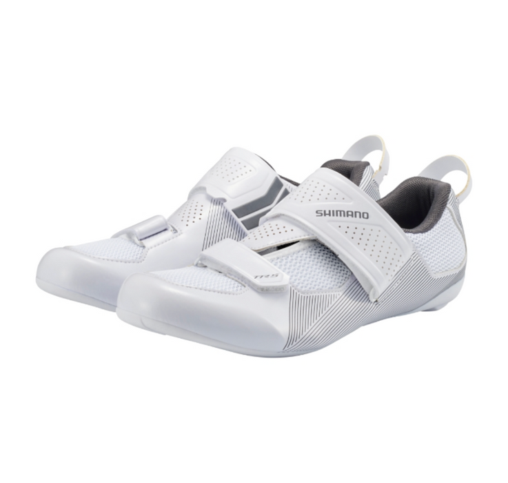 Shimano TR5 Men's Triathlon Shoe - White