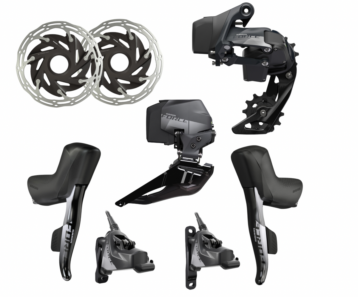 SRAM FORCE eTap AXSグループセット 2X HRD 00.7918.077.006-