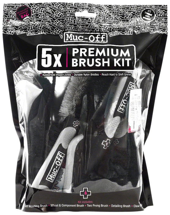Muc Off 5x Premium Brush Kit