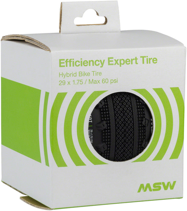 MSW Efficiency Expert Tire - 29x1.75 / 700x45, Black