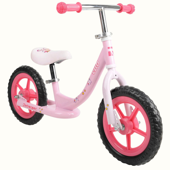 Retrospec Cub No-Pedal Balance Bike - Unicorn Pink 2021