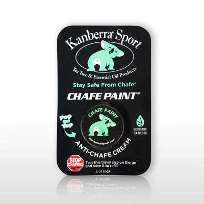 Kanberra Chafe Paint Anti-Friction Cream. 2oz Travel Size