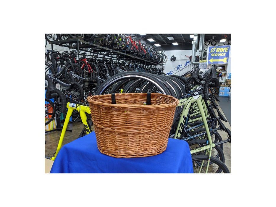 Willow Wicker Bike Front Basket