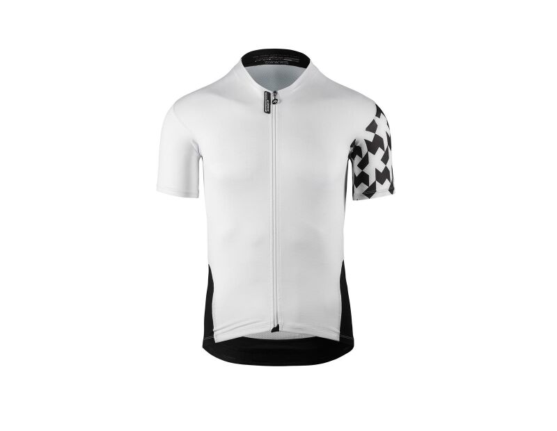 Men' Assos SS Equipe Cycling Jersey-Holy White