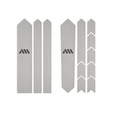 AMS Extra Gravel/Road Frame Guard, Clear/Silver