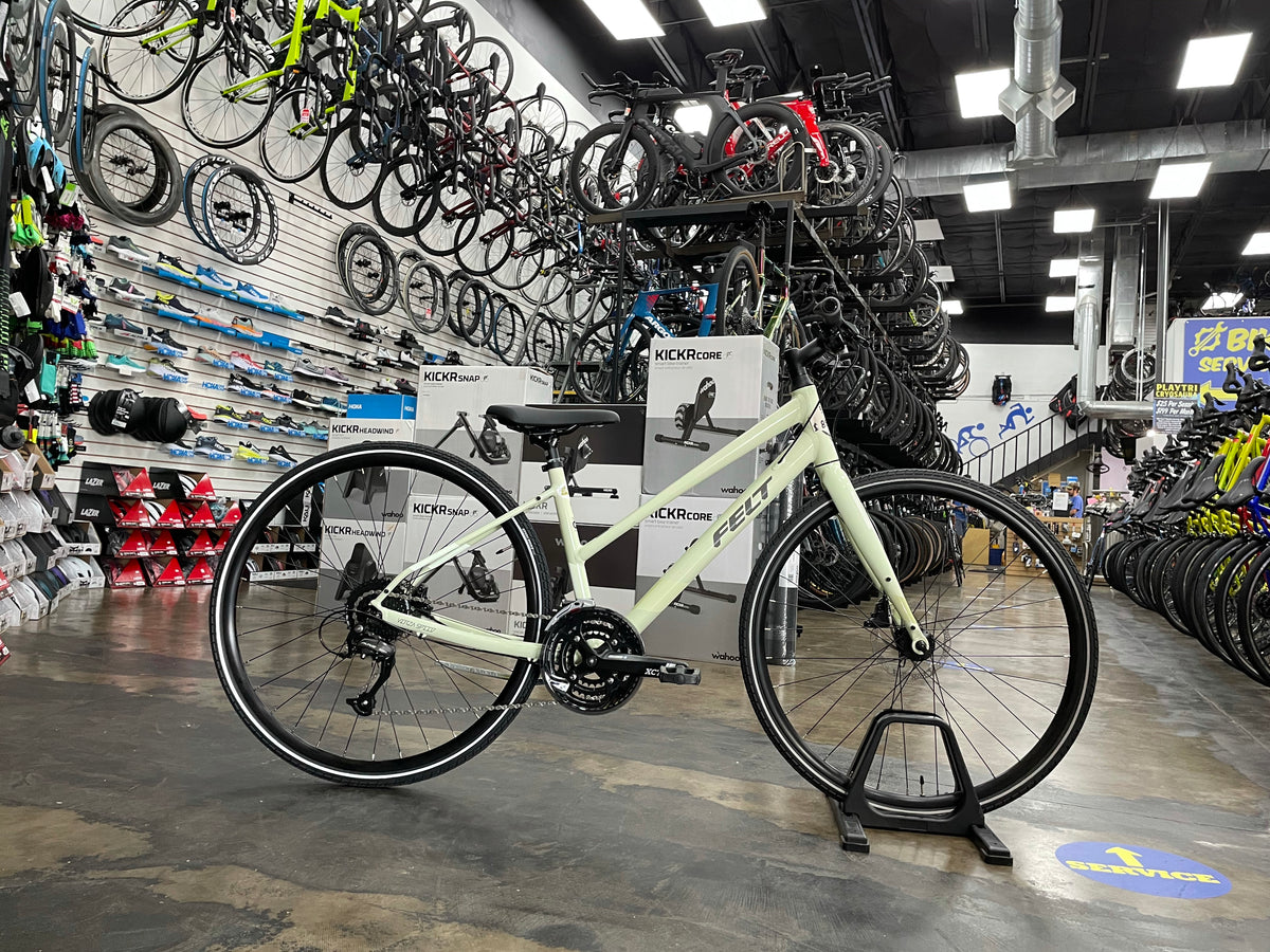 Felt Verza Speed 40 Shimano Altus - Glow Green 2022 — Playtri