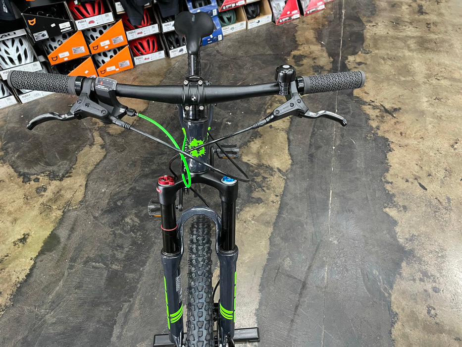 Frog 69 26" Kids Mountain Bike Acera 9 Speed - Neon Green 2020