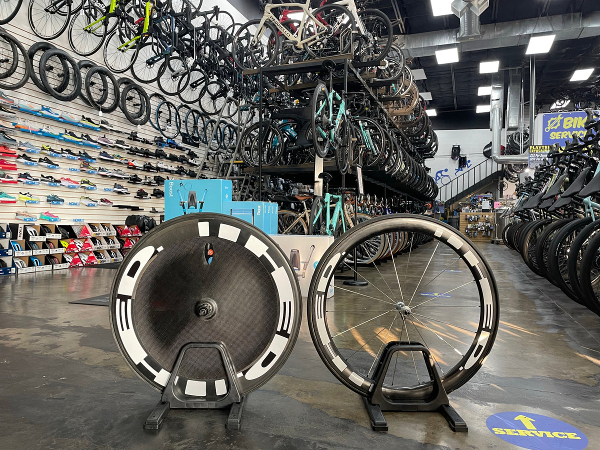 HED Tubular Front/Disc Rim Brake Wheelset - Demo — Playtri