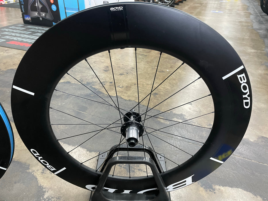 Boyd Cycling 90mm Road Carbon Disc Wheelset Used