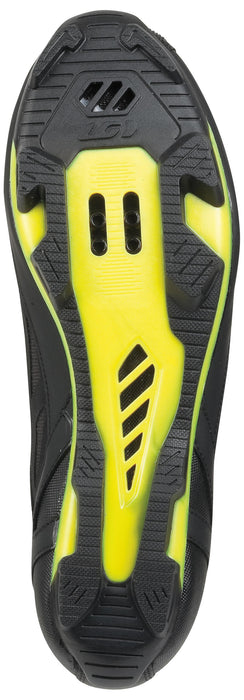 Louis Garneau Multi Air Flex Men's Cycling Shoe - 44 (Black/Bright Yellow)