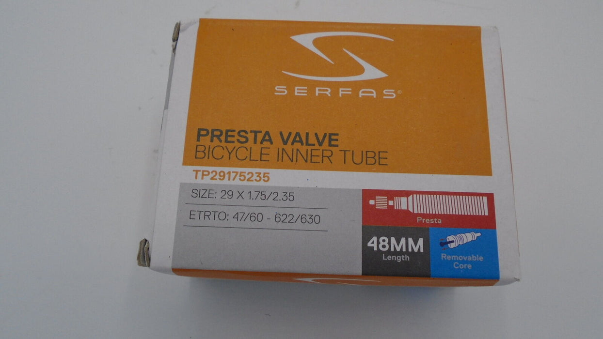 Serfas Presta Valve Inner Tube 29x1.75-2.35 48mm