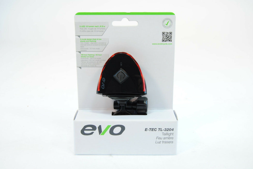 Evo E-TEC TL-3204 Bicycle Taillight LED Rear Light