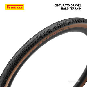 Pirelli Cinturato Gravel H Tire-35X700c Tubeless, Folding Classic, Tan