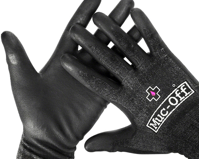 Muc-Off Mechanics Gloves - Black, Full Finger