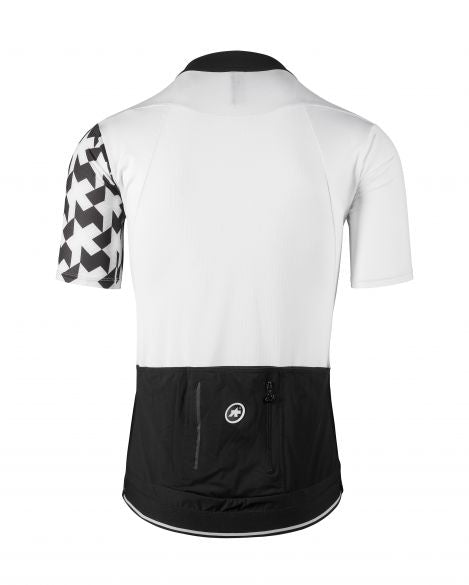 Men' Assos SS Equipe Cycling Jersey-Holy White