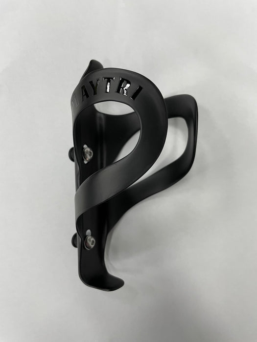 Playtri Carbon Water Bottle Cage Matte Black w/Gloss Finish