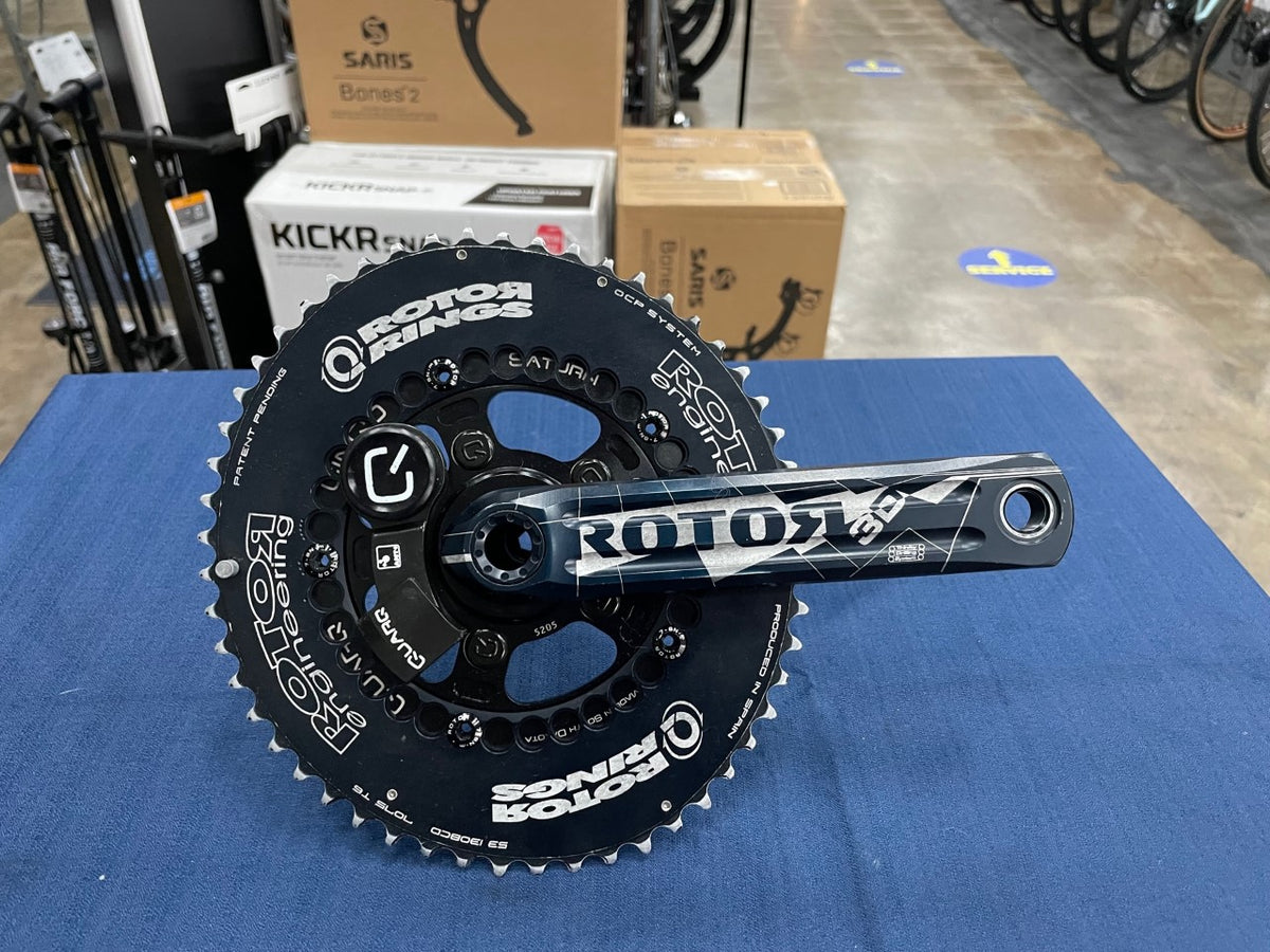 Rotor 3D Quarq Powermeter 53/39T 172.5mm Used — Playtri