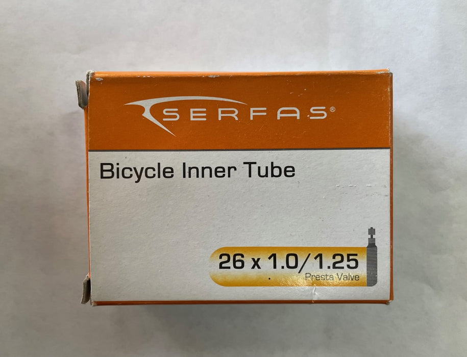Serfas Presta Valve Inner Tube 26x1.0-1.25 32mm