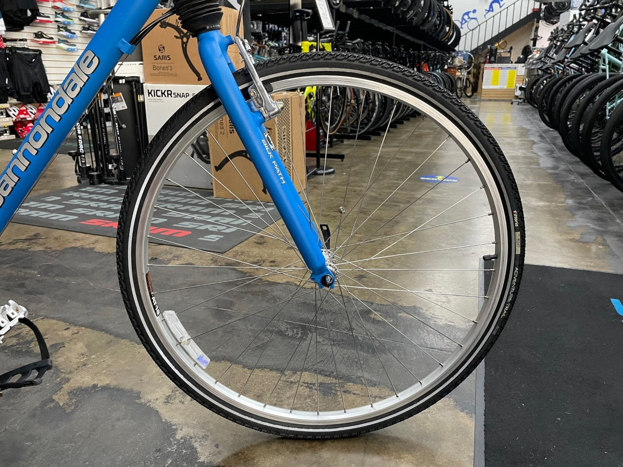 Cannondale Silk Path 500 Shimano STX - Blue 1998 USED — Playtri