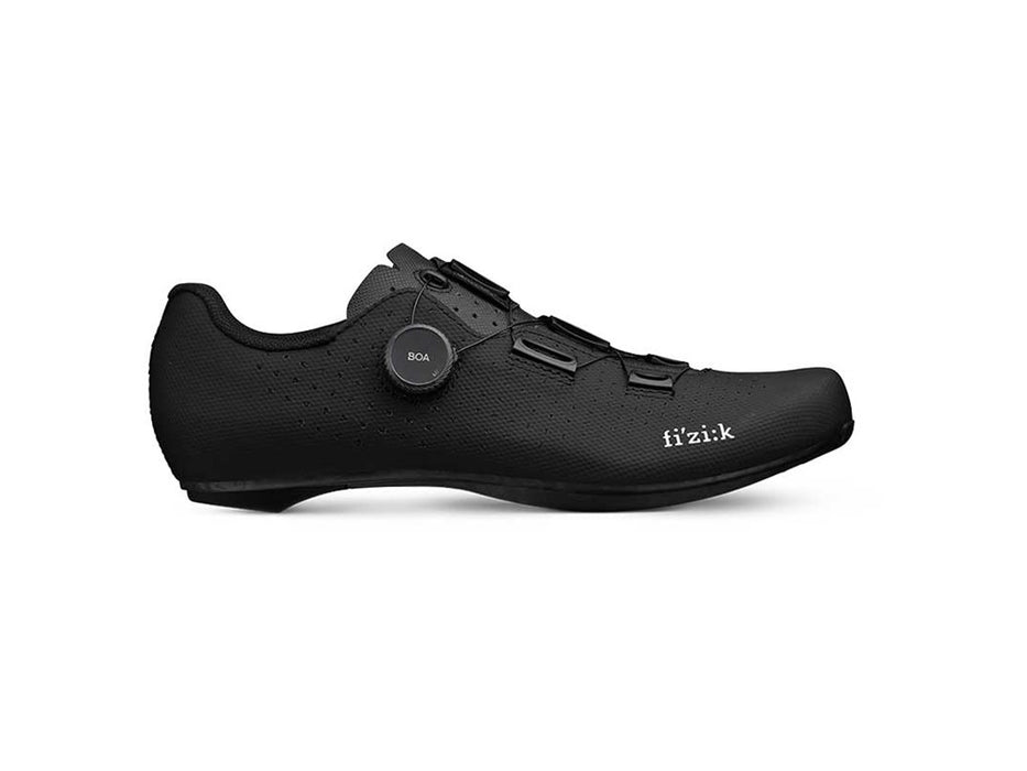 Fizik Men's Tempo Decos Carbon Cycling Shoes Black-Black