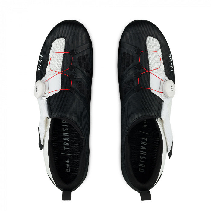 Fizik Men's Transiro Infinito R3 Triathlon Shoes - Black/White