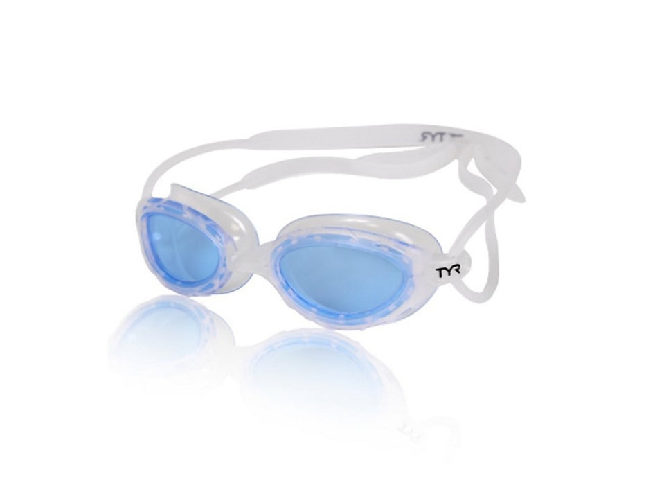 TYR Nest Pro Adult Goggles - Clear Frame / Blue Lens