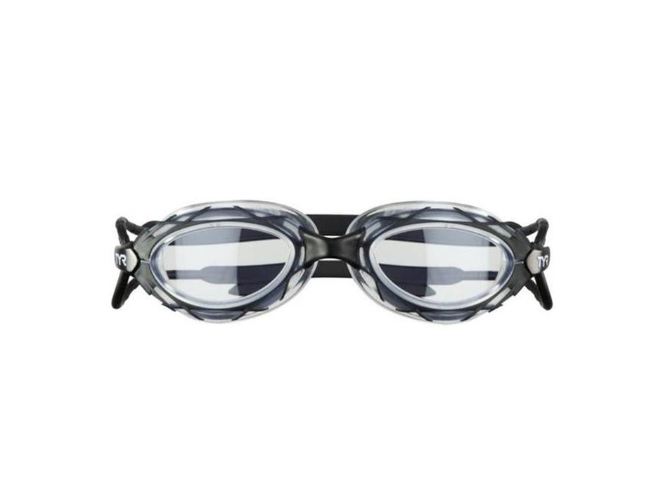 TYR Nest Pro Adult Goggles - Black Frame / Clear Lens