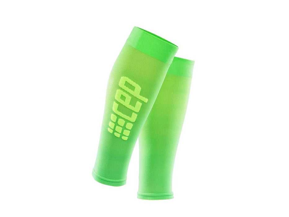 CEP Ultralight RUN+ Compression Sleeves (Viper/Green)